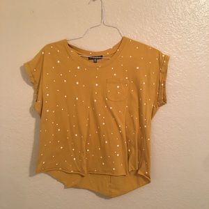 Yellow star T-shirt